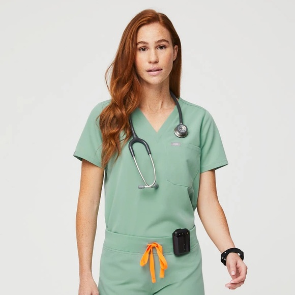 Figs Tops Figs Jade One Pocket Scrub Top Poshmark